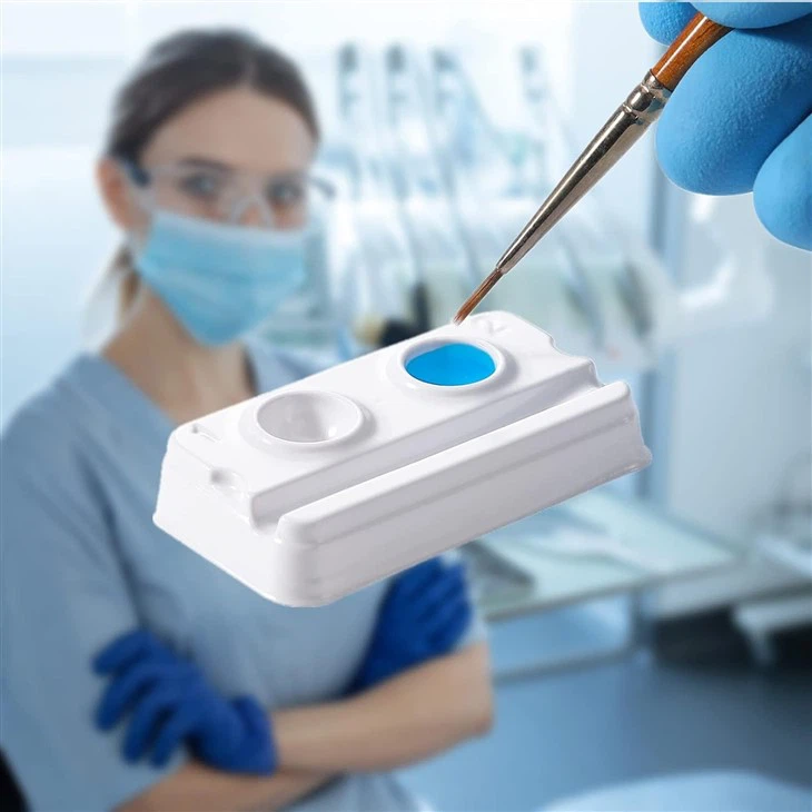 disposable mixing wells